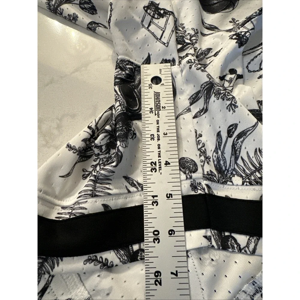Jordan Nike Shorts Dri Fit Printed White Diamond FV8614-100 Size XL